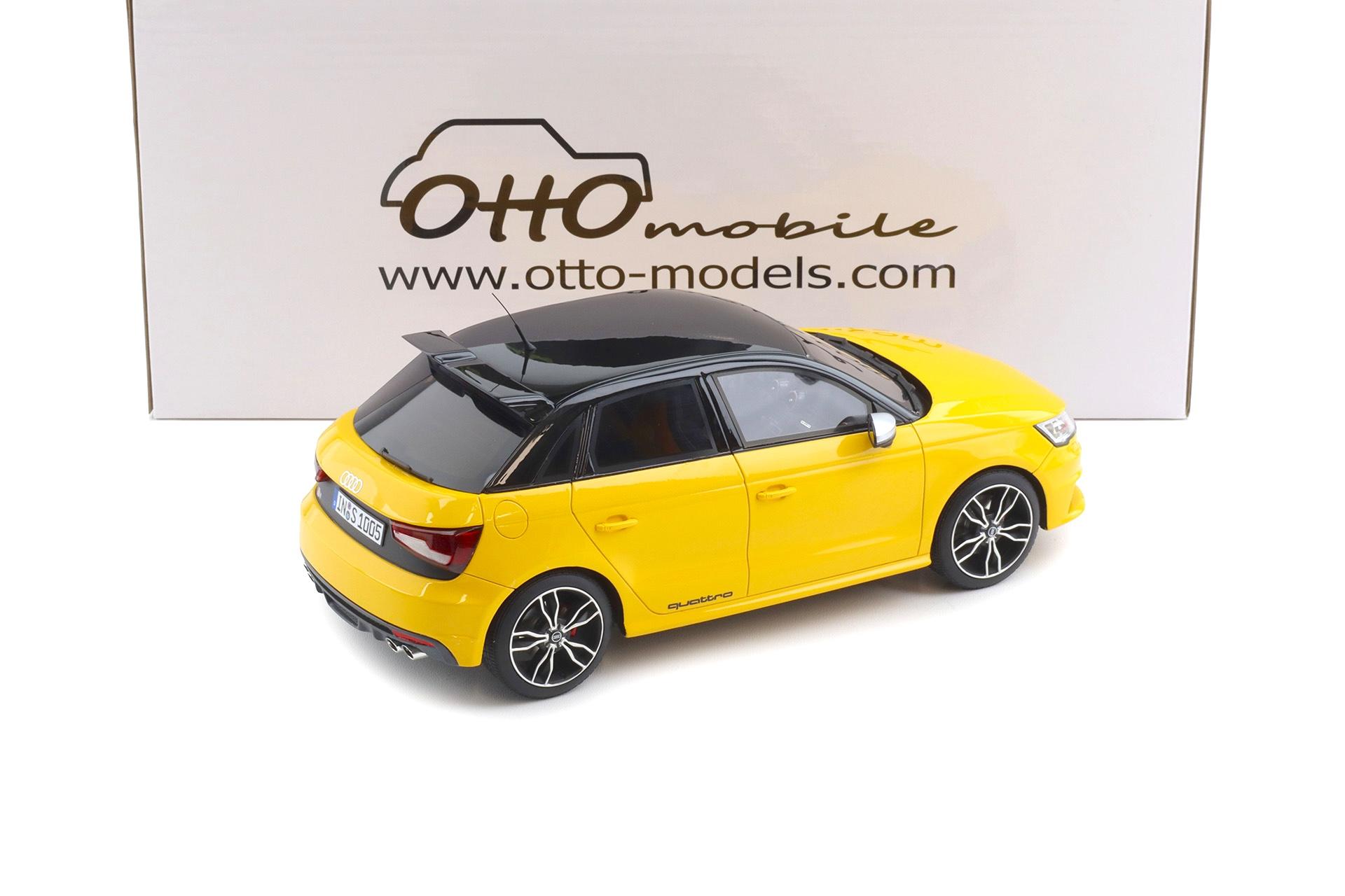 1:18 OTTO mobile OT1246 Audi S1 Sportback 2015 Vegas yellow