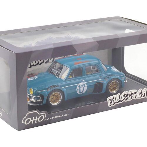 1:18 OTTO mobile OT1268 Renault Dauphine La Brute blue with Patina 2024