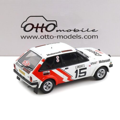 1:18 OTTO mobile OT1271 Ford Fiesta 1600 Gr.2 Rally Monte Carlo 1979 #15 Clark