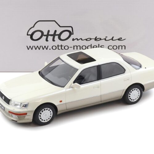 1:18 OTTO mobile OT1277 Lexus LS400 Limousine 1992 Diamond white pearl