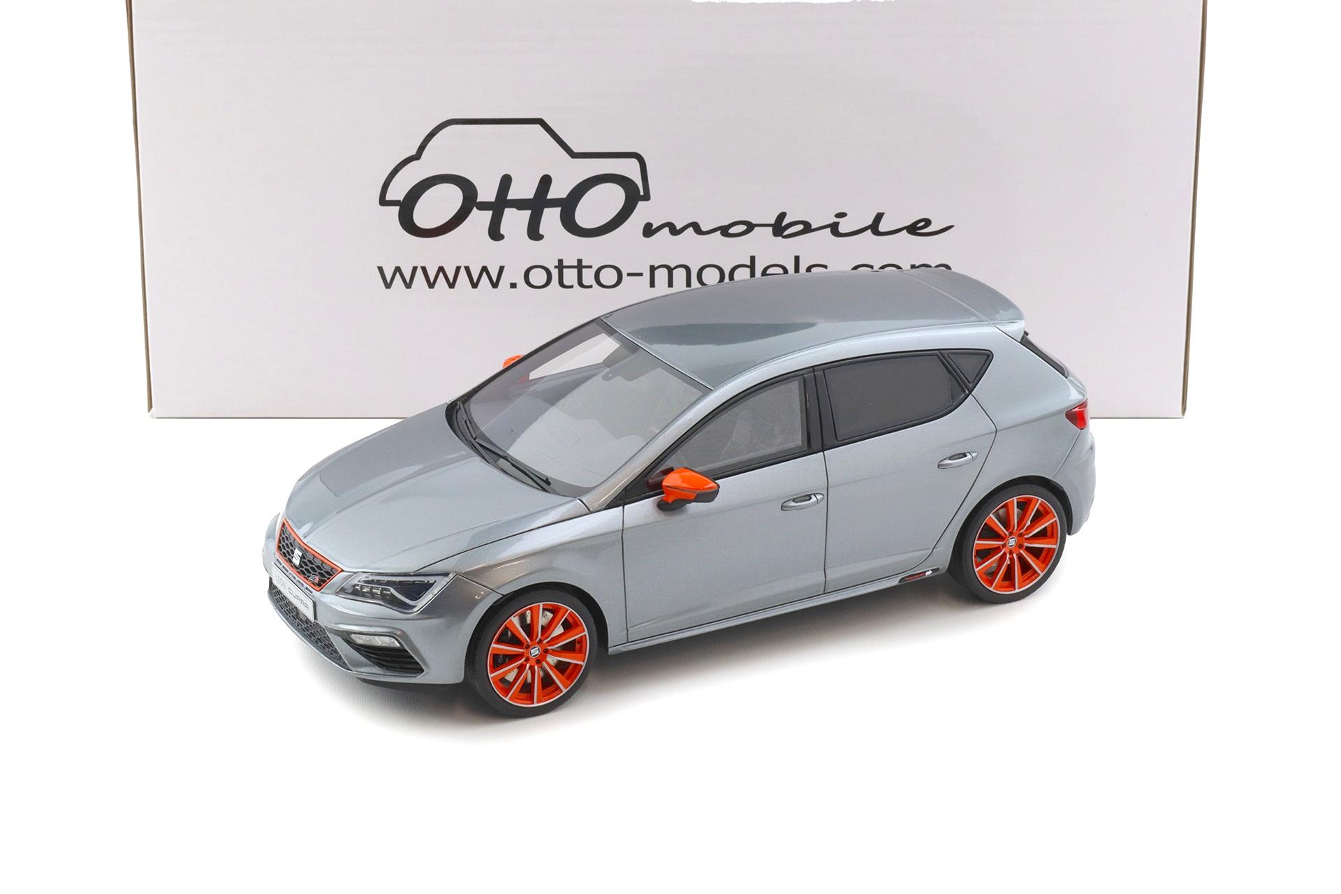 1:18 OTTO mobile OT1306 Seat Leon Cupra MK3 Performance Pack 2018 Monsoon grey