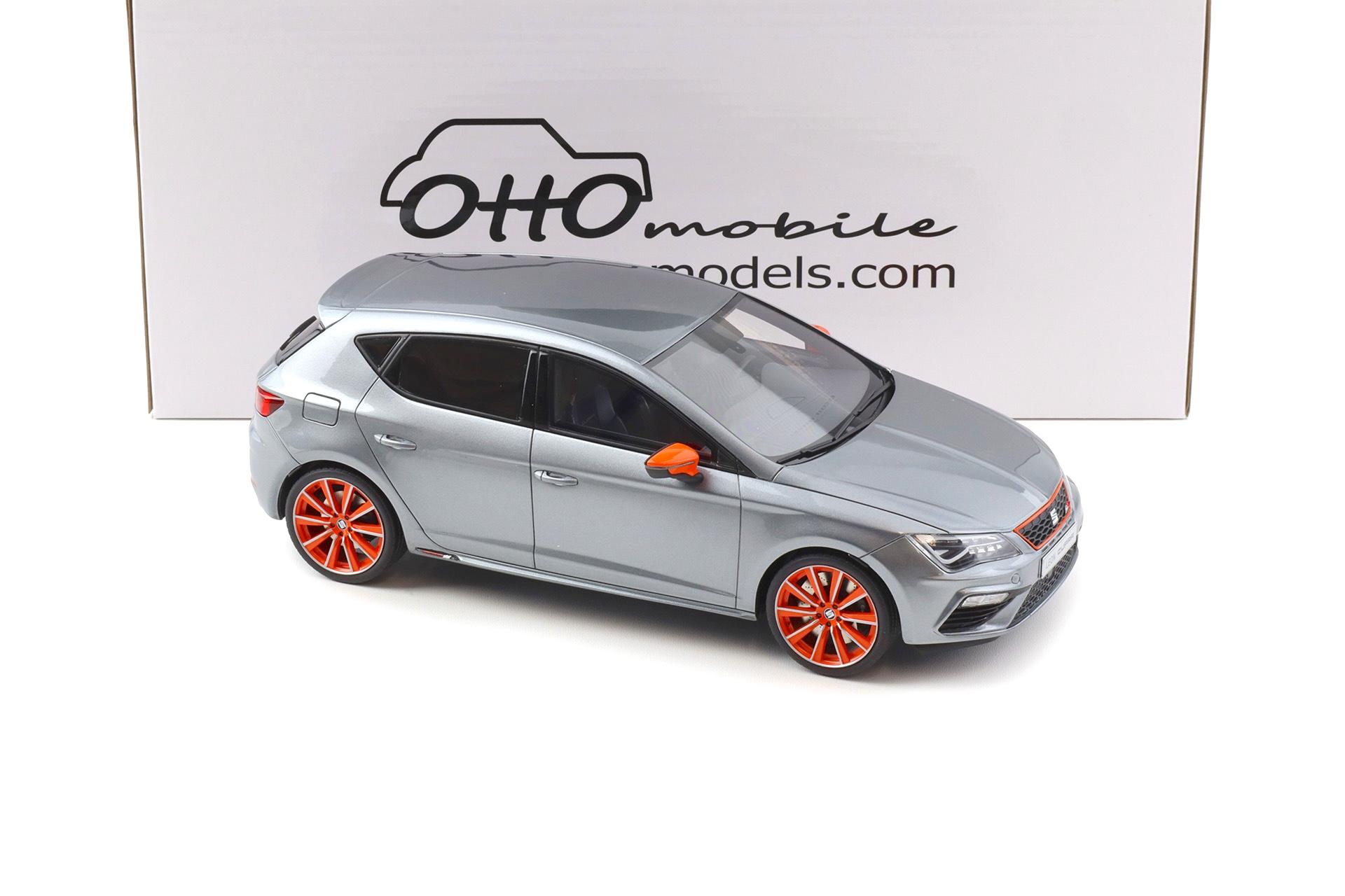 1:18 OTTO mobile OT1306 Seat Leon Cupra MK3 Performance Pack 2018 Monsoon grey