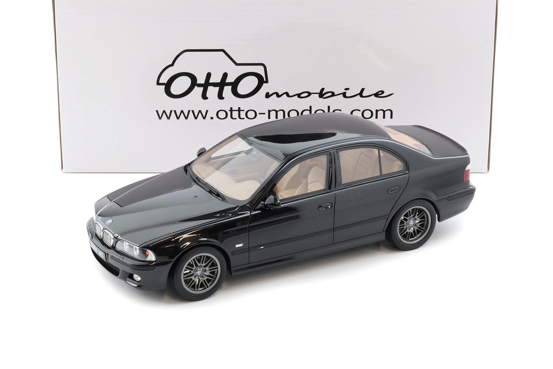 1:18 OTTO mobile OT1338 BMW M5 E39 Limousine Saphire black metallic 2000