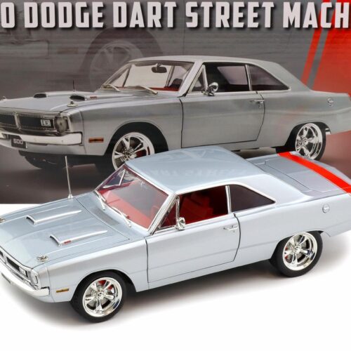 1:18 ACME 1970 Dodge Dart 440 Street Machine Custom Titanium silver