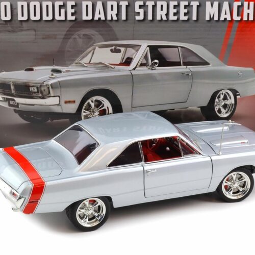 1:18 ACME 1970 Dodge Dart 440 Street Machine Custom Titanium silver