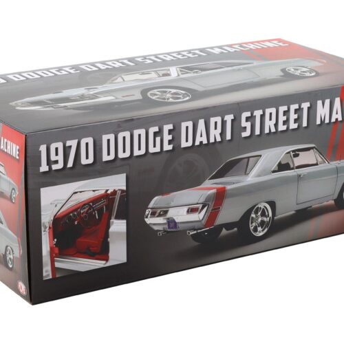 1:18 ACME 1970 Dodge Dart 440 Street Machine Custom Titanium silver