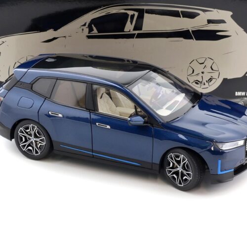 1:18 Minichamps BMW iX 2022 blue metallic