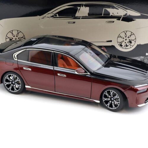 1:18 Minichamps BMW i7 Limousine 2022 black/ red metallic
