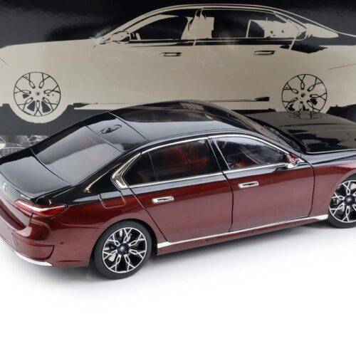 1:18 Minichamps BMW i7 Limousine 2022 black/ red metallic