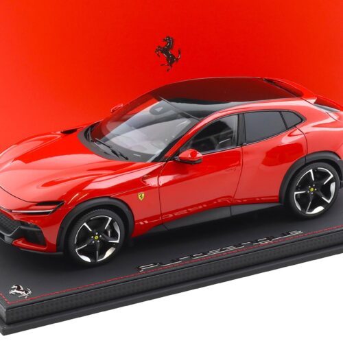 1:18 BBR Ferrari Purosangue Rosso Corsa red DIECAST with Showcase - Limited 155 pcs.
