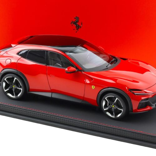 1:18 BBR Ferrari Purosangue Rosso Corsa red DIECAST with Showcase - Limited 155 pcs.
