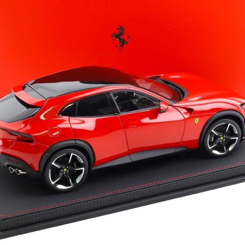 1:18 BBR Ferrari Purosangue Rosso Corsa red DIECAST with Showcase - Limited 155 pcs.