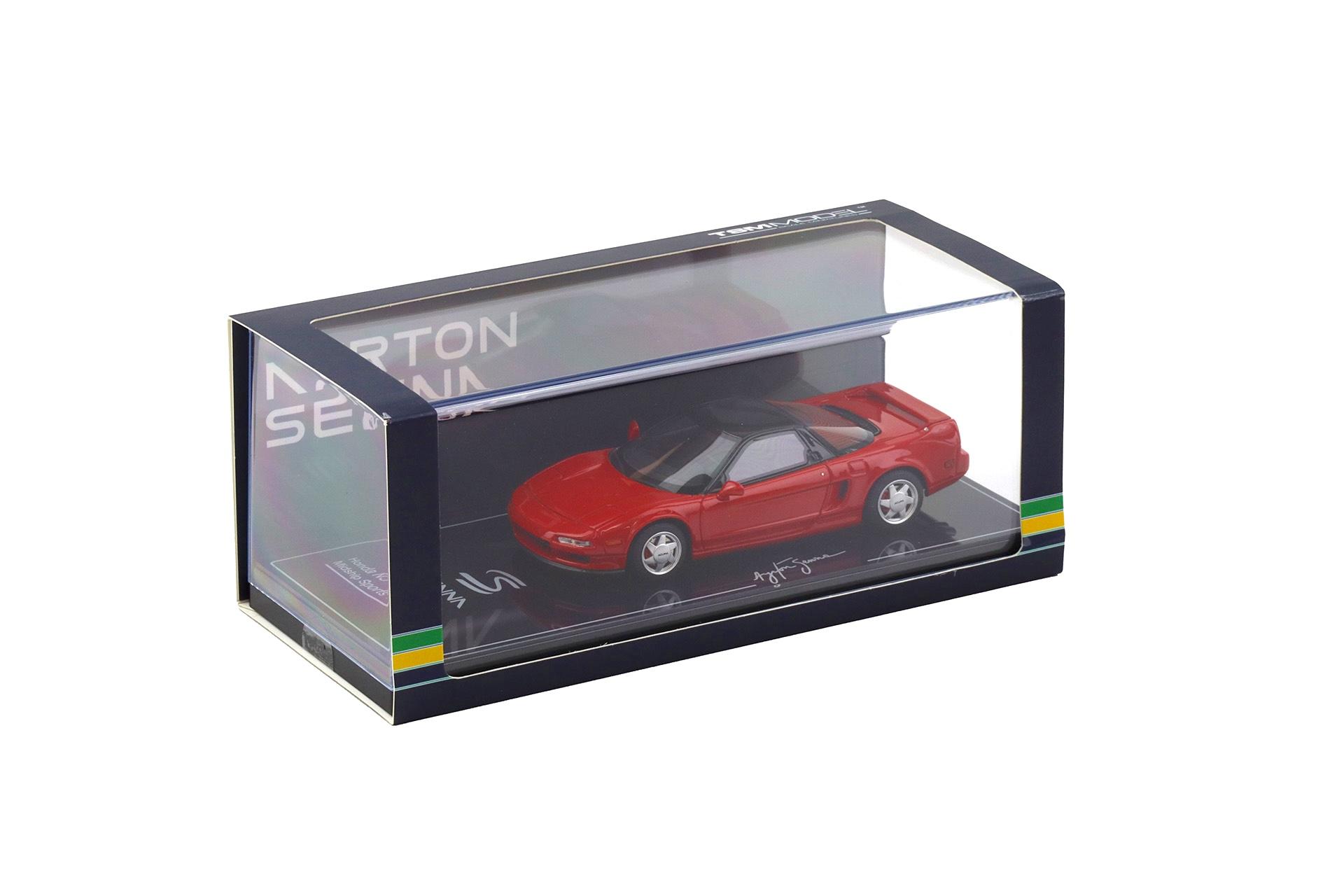 1:43 TSM Model Honda NS-X Prototype Midship Sports 1989 red Ayrton Senna
