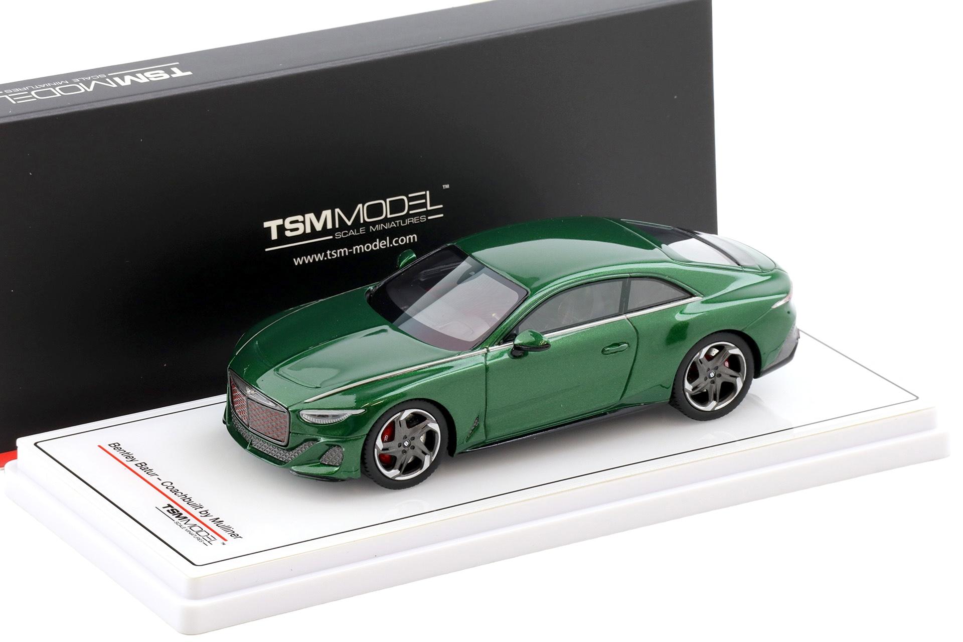1:43 TSM Model Bentley Batur by Mulliner Scarab green metallic