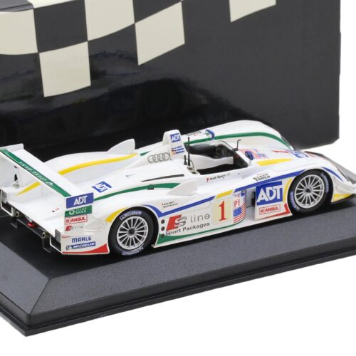 1:43 Minichamps Audi R8 Winner 12h Sebring 2005 Kristensen/ Lehto #1