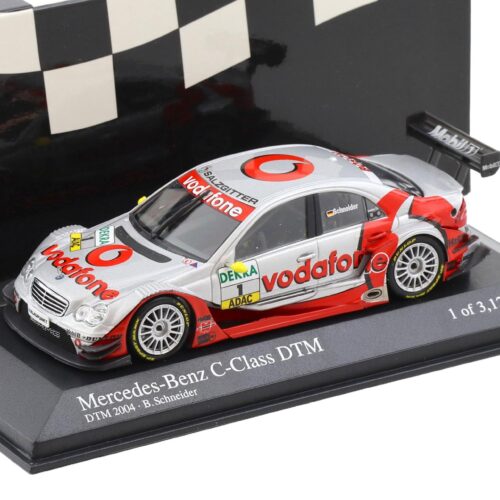 1:43 Minichamps Mercedes C-Class DTM 2004 Team AMG #1 B.Schneider