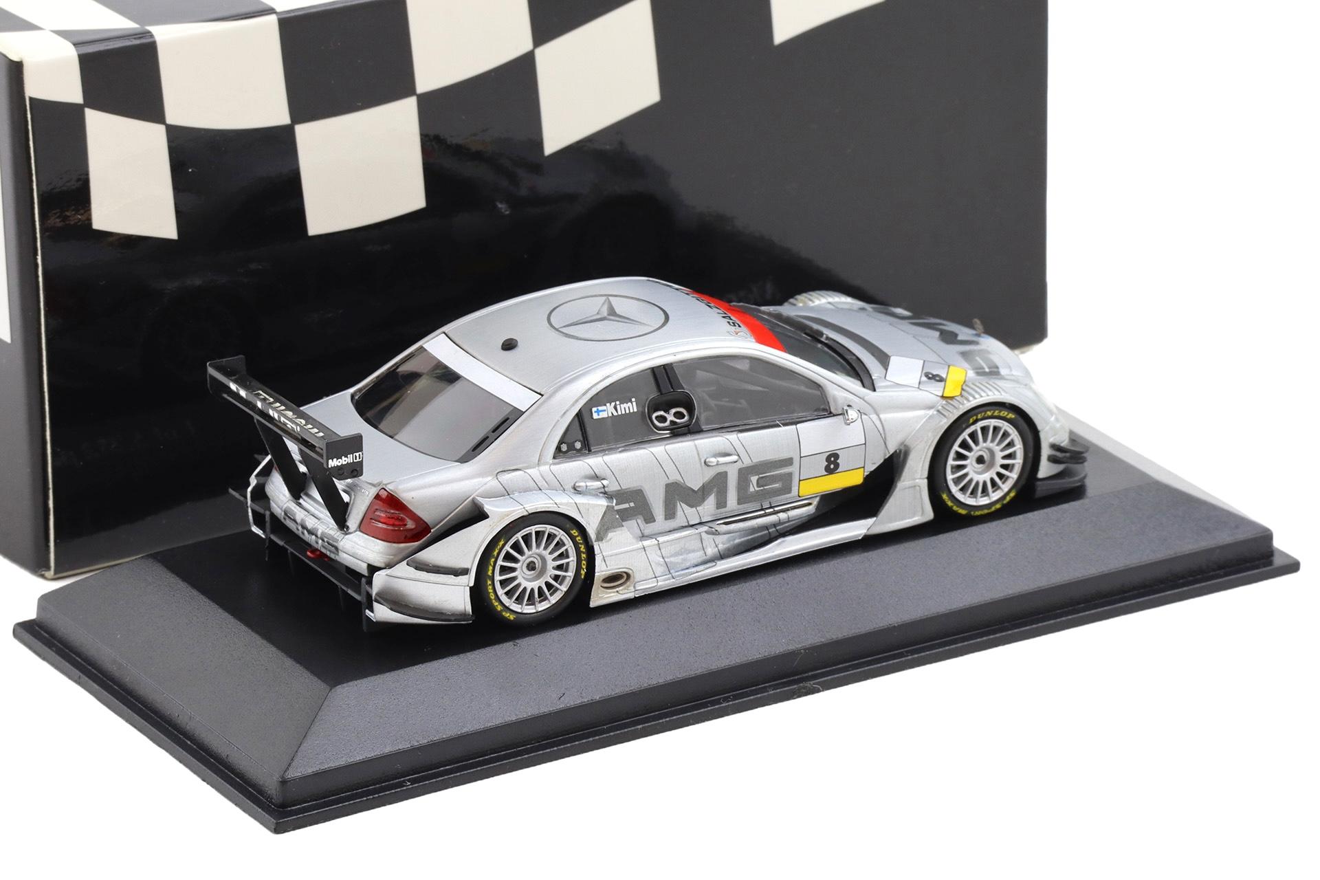 1:43 Minichamps Mercedes C-Class DTM 2004 Team AMG Test Car #8 Räikkönen