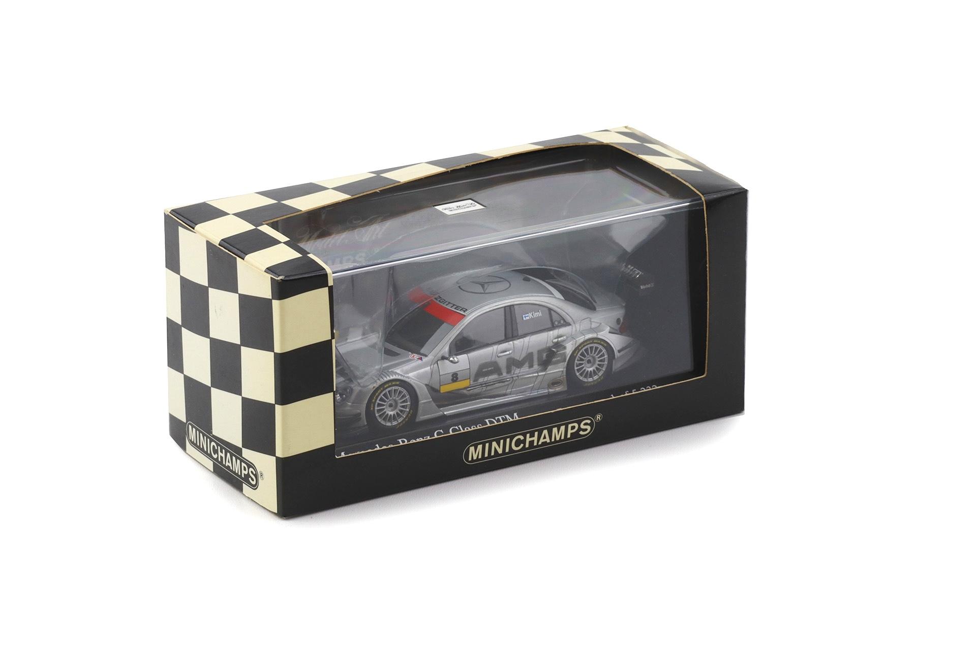1:43 Minichamps Mercedes C-Class DTM 2004 Team AMG Test Car #8 Räikkönen