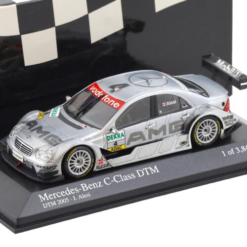 1:43 Minichamps Mercedes C-Class DTM 2005 Team AMG-Mercedes #4 Alesi