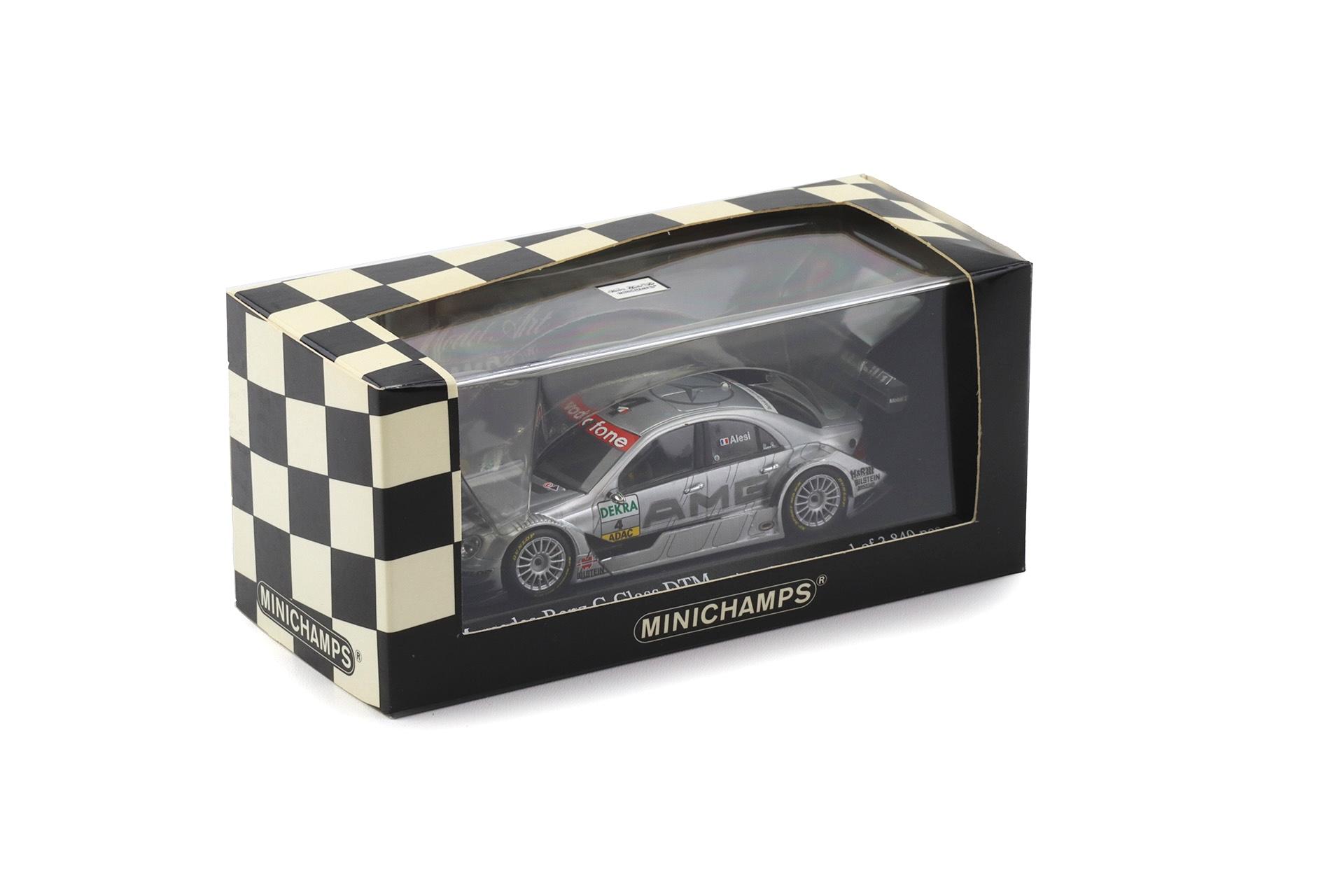 1:43 Minichamps Mercedes C-Class DTM 2005 Team AMG-Mercedes #4 Alesi