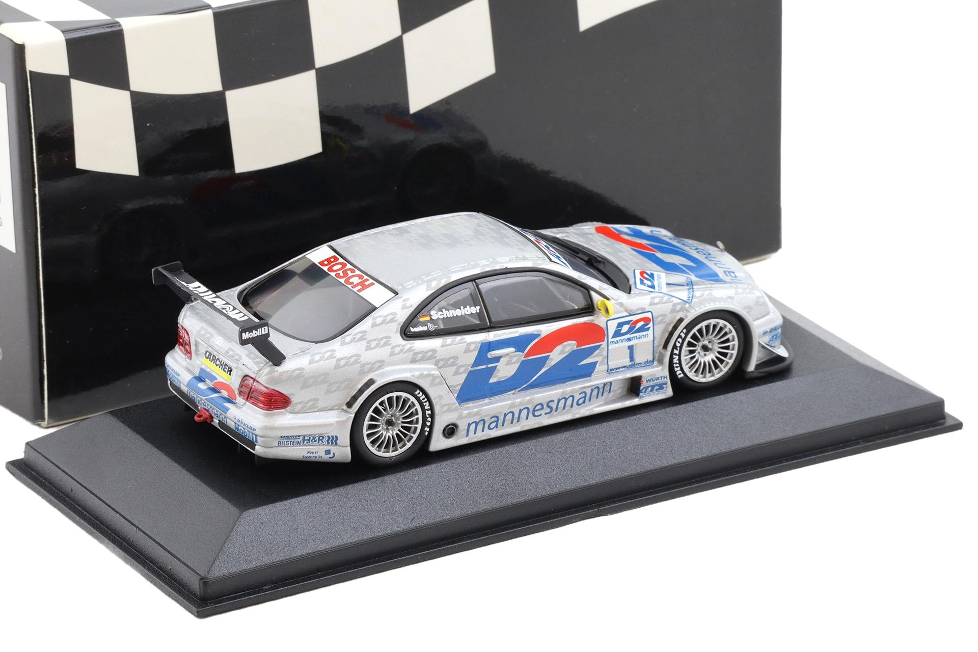 1:43 Minichamps Mercedes CLK DTM 2000 Team AMG B.Schneider #1 D2