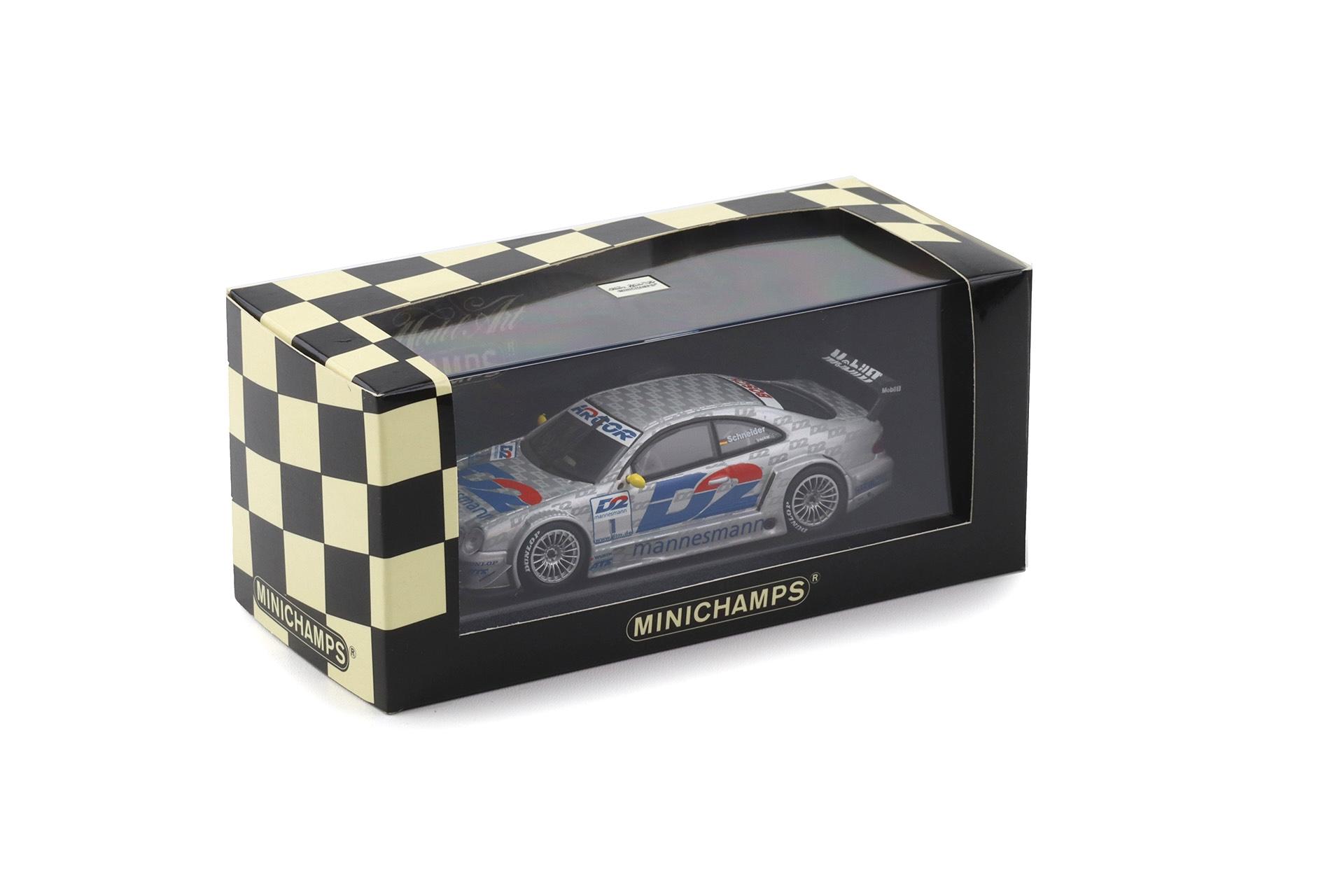 1:43 Minichamps Mercedes CLK DTM 2000 Team AMG B.Schneider #1 D2