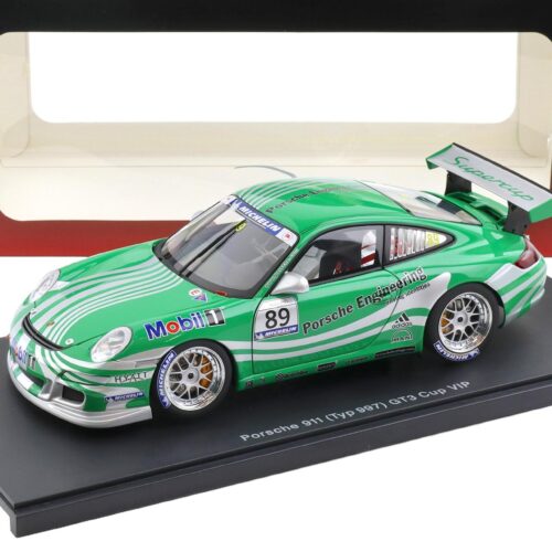 1:18 AUTOart Porsche 911 997 GT3 CUP 2006 #89 VIP/ green Livery 80682