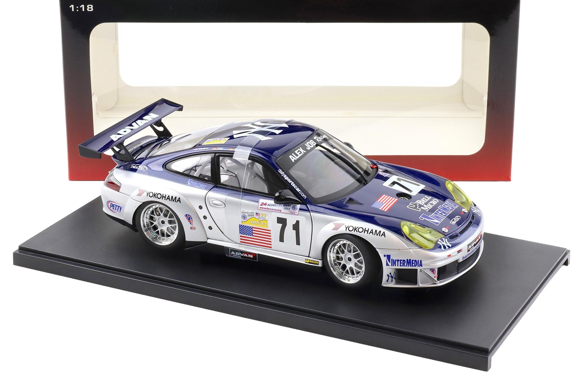 1:18 AUTOart Porsche 911 996 GT3 RSR ALMS 2005 #71 Alex Job 80583
