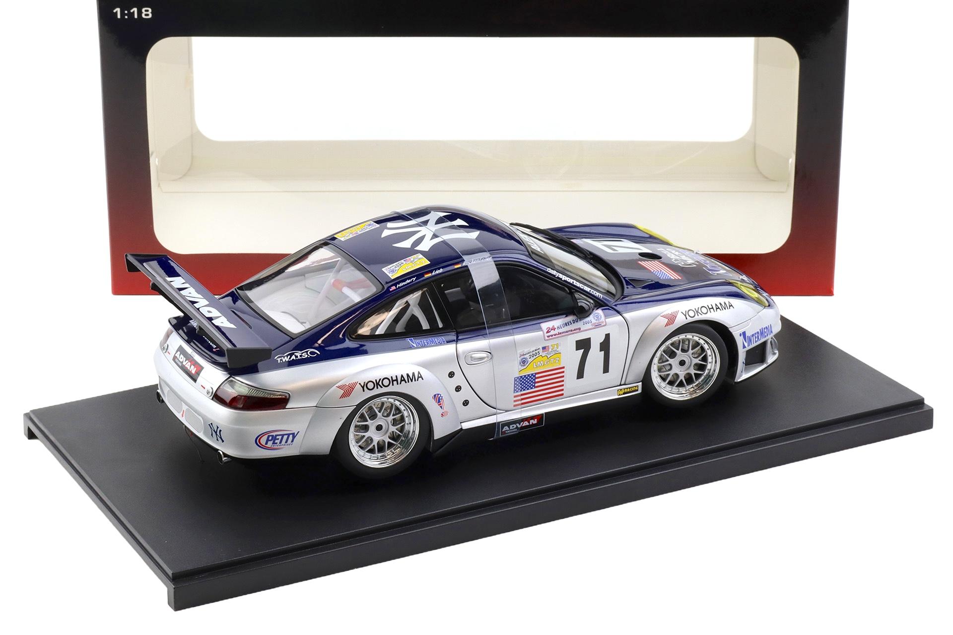 1:18 AUTOart Porsche 911 996 GT3 RSR ALMS 2005 #71 Alex Job 80583