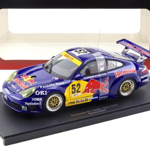 1:18 AUTOart Porsche 911 996 GT3 RSR Monza 2004 #52 Red Bull 80473