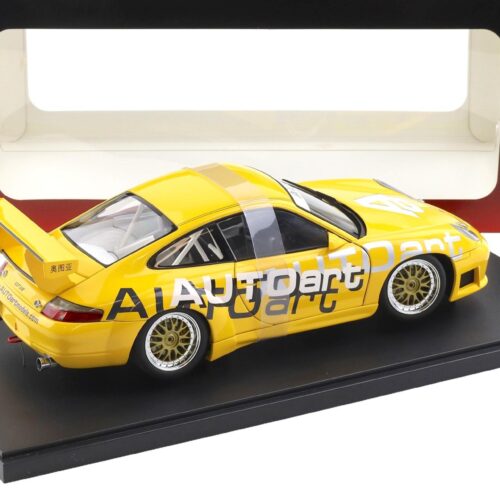 1:18 AUTOart Porsche 911 996 GT3 CUP AUTOart Livery Limited yellow 80675