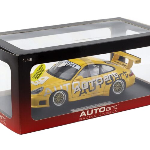 1:18 AUTOart Porsche 911 996 GT3 CUP AUTOart Livery Limited yellow 80675