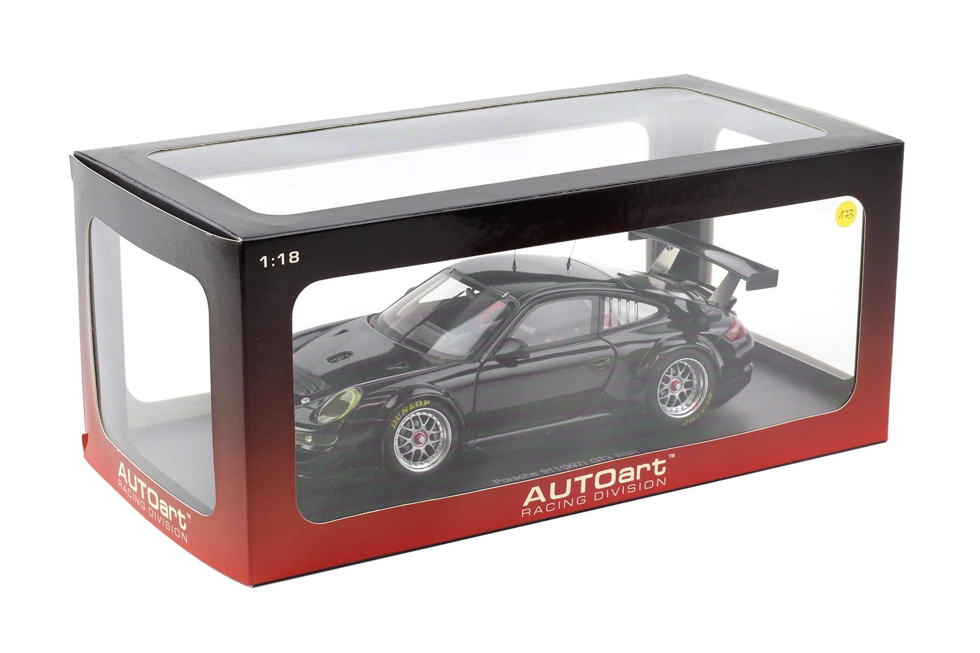 1:18 AUTOart Porsche 911 997 GT3 RSR Plain Body Version 2009 black 80974