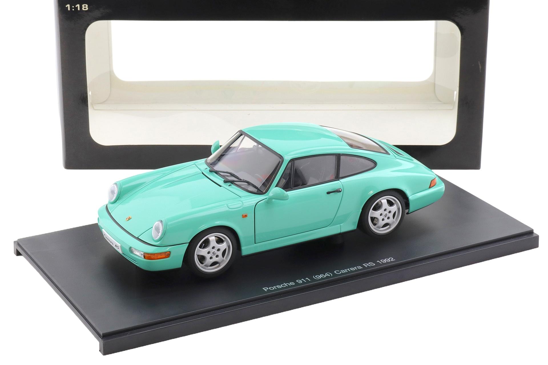1:18 AUTOart Porsche 911 964 Carrera RS Coupe green 77892