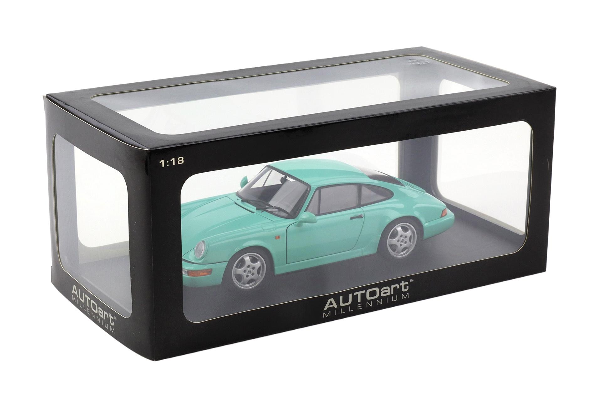 1:18 AUTOart Porsche 911 964 Carrera RS Coupe green 77892
