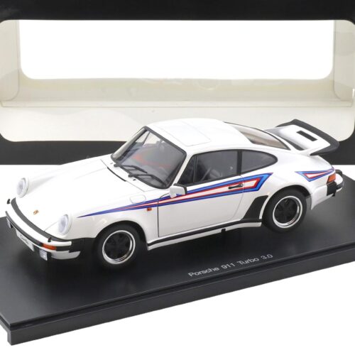 1:18 AUTOart Porsche 911 930 Turbo 3.0 Coupe white/ Turbo stripes 77972