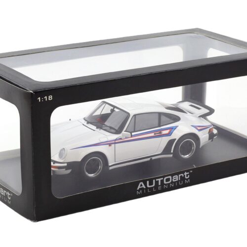 1:18 AUTOart Porsche 911 930 Turbo 3.0 Coupe white/ Turbo stripes 77972