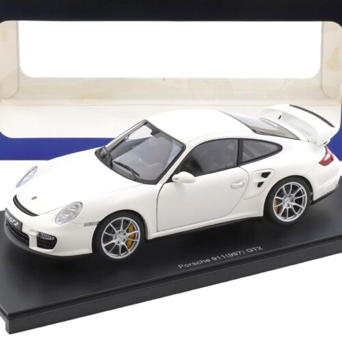 1:18 AUTOart Porsche 911 997 GT2 Coupe matt white 77890