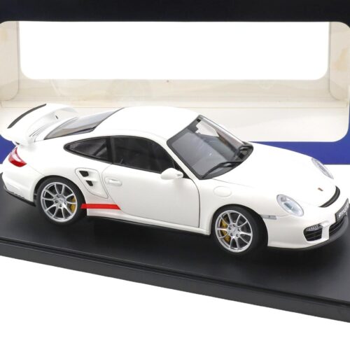 1:18 AUTOart Porsche 911 997 GT2 Coupe matt white 77890