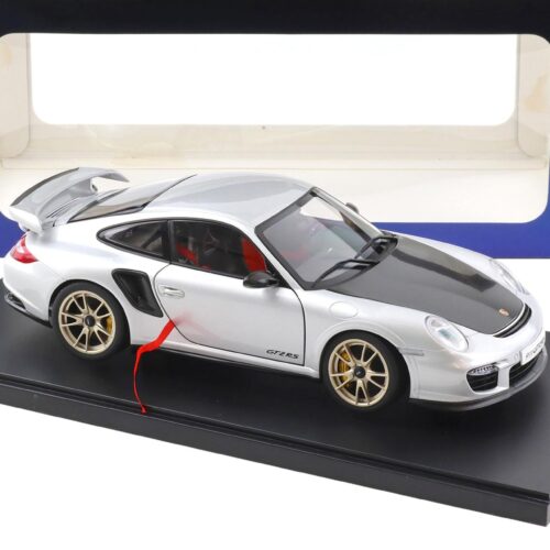 1:18 AUTOart Porsche 911 997.2 GT2 RS Coupe silver metallic 77961