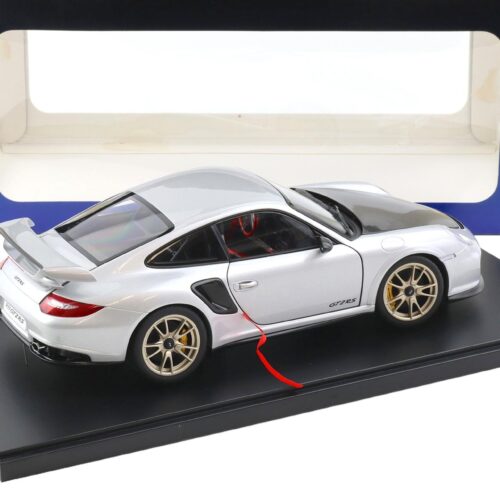 1:18 AUTOart Porsche 911 997.2 GT2 RS Coupe silver metallic 77961