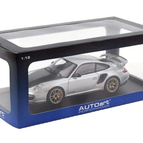 1:18 AUTOart Porsche 911 997.2 GT2 RS Coupe silver metallic 77961