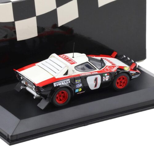 1:43 Minichamps Lancia Stratos Pirelli 1978 Rallye #1 Röhrl/ Geistdörfer