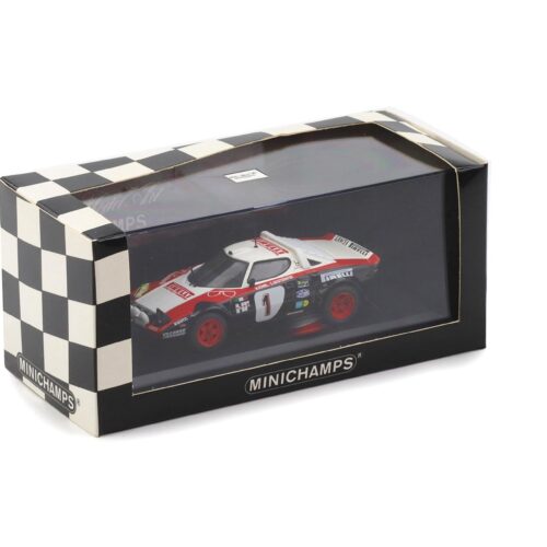 1:43 Minichamps Lancia Stratos Pirelli 1978 Rallye #1 Röhrl/ Geistdörfer