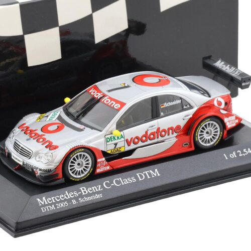 1:43 Minichamps Mercedes C-Class DTM 2005 Team AMG Mercedes #7 B.Schneider