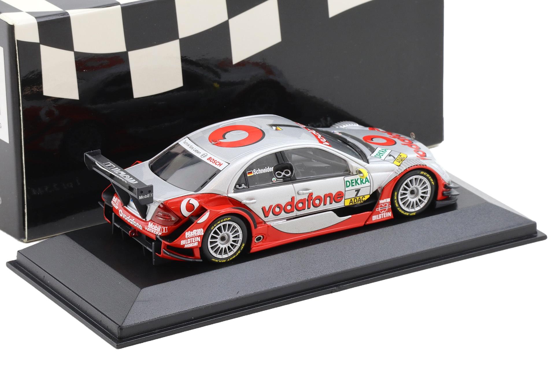 1:43 Minichamps Mercedes C-Class DTM 2005 Team AMG Mercedes #7 B.Schneider
