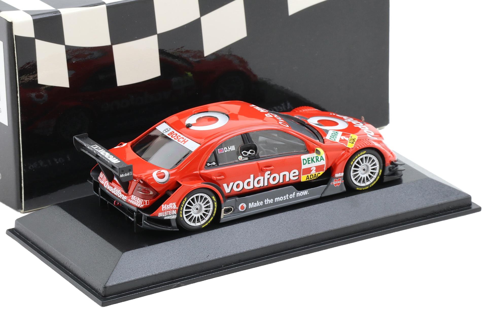 1:43 Minichamps Mercedes C-Class DTM 2006 Brands Hatch Test Team AMG #2 D.Hill