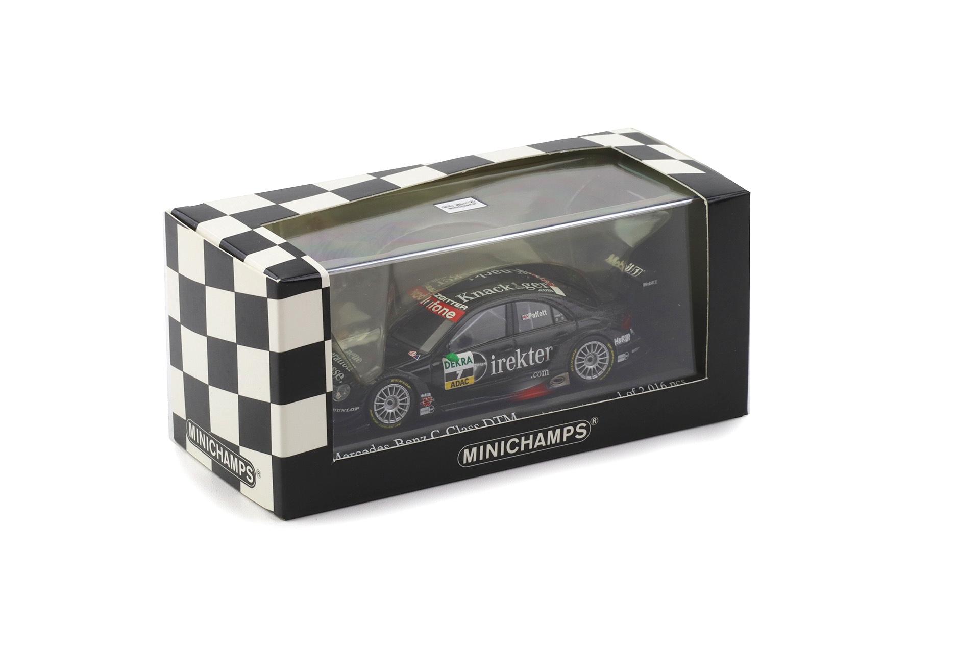 1:43 Minichamps Mercedes C-Class DTM 2004 Team AMG #7 G.Paffett