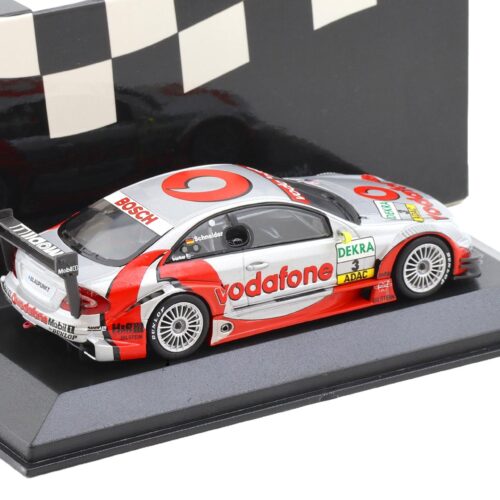 1:43 Minichamps Mercedes CLK DTM 2003 Team AMG Vodafone #3 B.Schneider