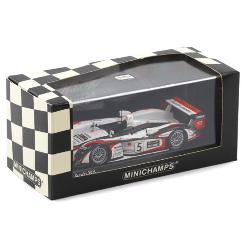 1:43 Minichamps Audi R8 Le Mans 24h 2004 Winners Ara/ Capello/ Kristensen #5